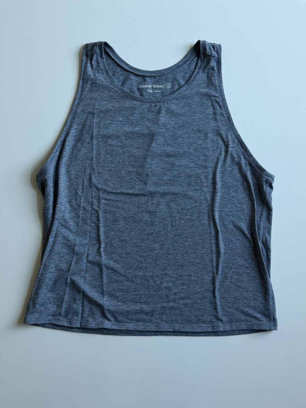 Outdoor Voices Blue Workout Tank Top - M